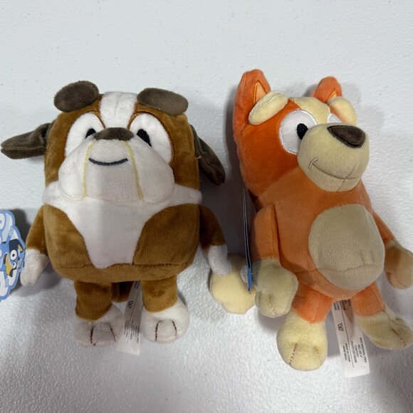 Bluey Friends- Winton and Standard Bingo Bundle Stuffed Toys - Picture 1 of 2
